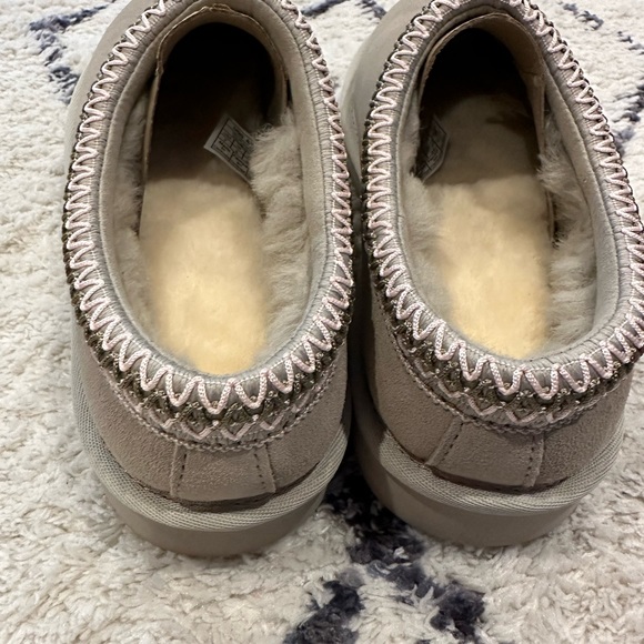 UGG Shoes Ugg Tasman Goat Light Grey Womens Slipper Boots Size 6 7